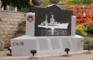 USS CA-35 Indianapolis Memorial